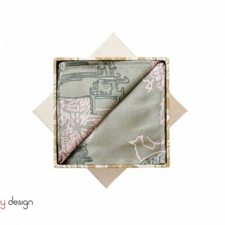 Khăn lụa vuông pocket square -SHOU BREEZE